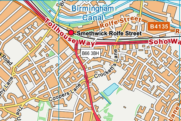 B66 3BH map - OS VectorMap District (Ordnance Survey) B66 3BH map - OS VectorMap District (Ordnance Survey)