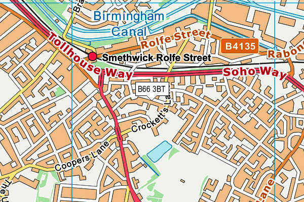 B66 3BT map - OS VectorMap District (Ordnance Survey) B66 3BT map - OS VectorMap District (Ordnance Survey)