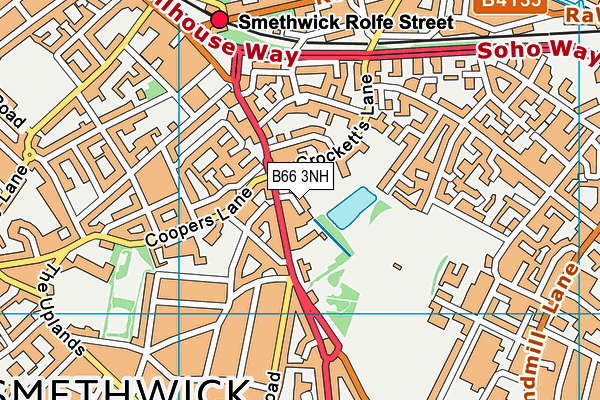 B66 3NH map - OS VectorMap District (Ordnance Survey) B66 3NH map - OS VectorMap District (Ordnance Survey)