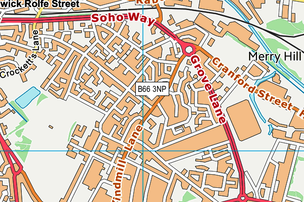 B66 3NP map - OS VectorMap District (Ordnance Survey) B66 3NP map - OS VectorMap District (Ordnance Survey)