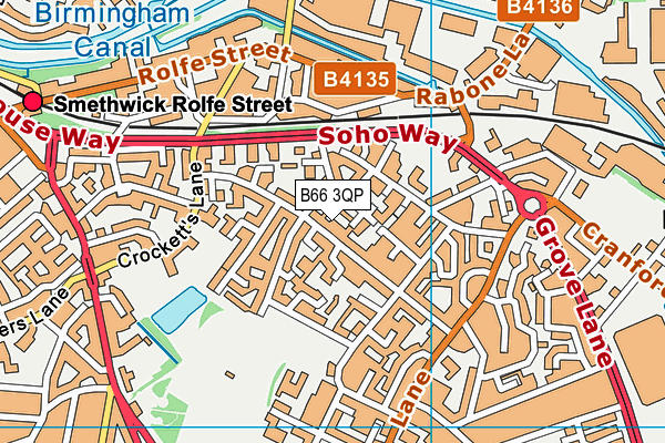 B66 3QP map - OS VectorMap District (Ordnance Survey) B66 3QP map - OS VectorMap District (Ordnance Survey)