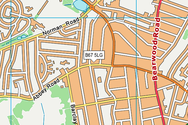 B67 5LG map - OS VectorMap District (Ordnance Survey) B67 5LG map - OS VectorMap District (Ordnance Survey)
