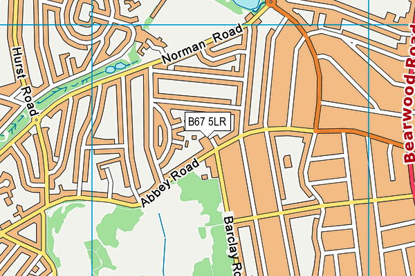 B67 5LR map - OS VectorMap District (Ordnance Survey) B67 5LR map - OS VectorMap District (Ordnance Survey)