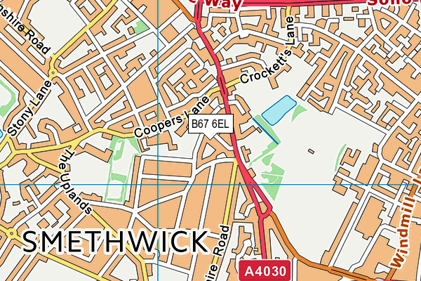 B67 6EL map - OS VectorMap District (Ordnance Survey) B67 6EL map - OS VectorMap District (Ordnance Survey)