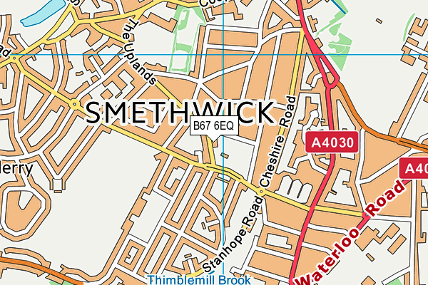 B67 6EQ map - OS VectorMap District (Ordnance Survey) B67 6EQ map - OS VectorMap District (Ordnance Survey)