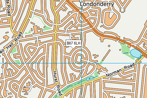B67 6LH map - OS VectorMap District (Ordnance Survey) B67 6LH map - OS VectorMap District (Ordnance Survey)