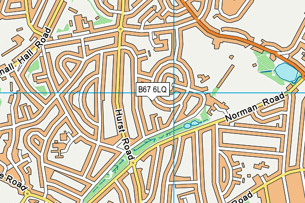 B67 6LQ map - OS VectorMap District (Ordnance Survey) B67 6LQ map - OS VectorMap District (Ordnance Survey)