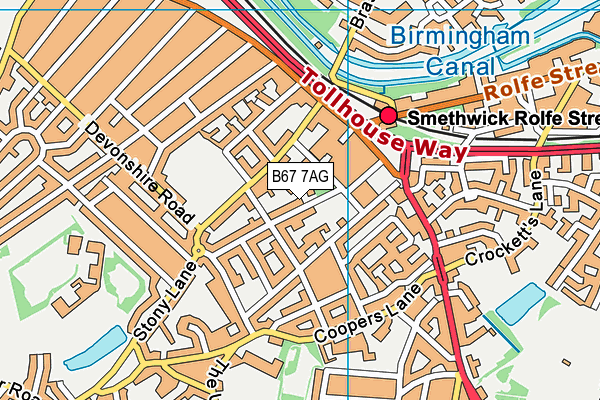 B67 7AG map - OS VectorMap District (Ordnance Survey) B67 7AG map - OS VectorMap District (Ordnance Survey)