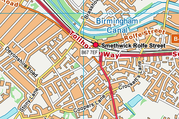 B67 7EF map - OS VectorMap District (Ordnance Survey) B67 7EF map - OS VectorMap District (Ordnance Survey)