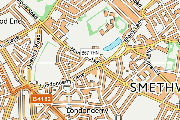 B67 7HN map - OS VectorMap District (Ordnance Survey) B67 7HN map - OS VectorMap District (Ordnance Survey)