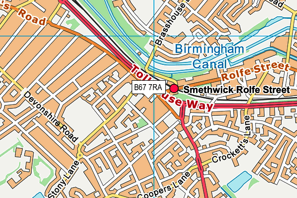 B67 7RA map - OS VectorMap District (Ordnance Survey) B67 7RA map - OS VectorMap District (Ordnance Survey)