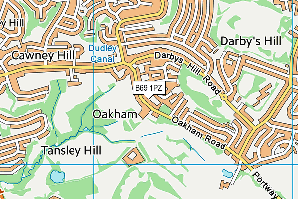 B69 1PZ map - OS VectorMap District (Ordnance Survey) B69 1PZ map - OS VectorMap District (Ordnance Survey)