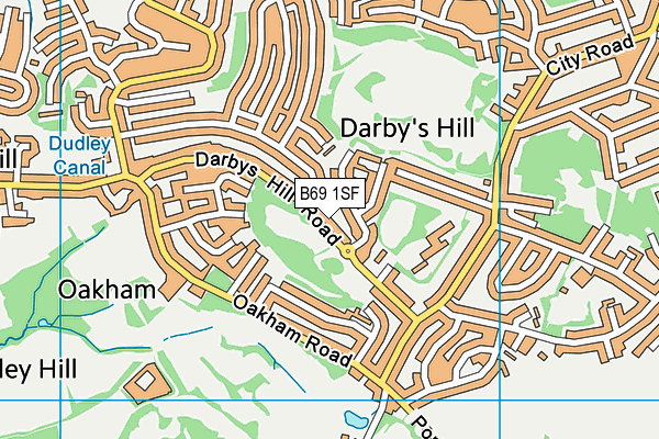 B69 1SF map - OS VectorMap District (Ordnance Survey) B69 1SF map - OS VectorMap District (Ordnance Survey)
