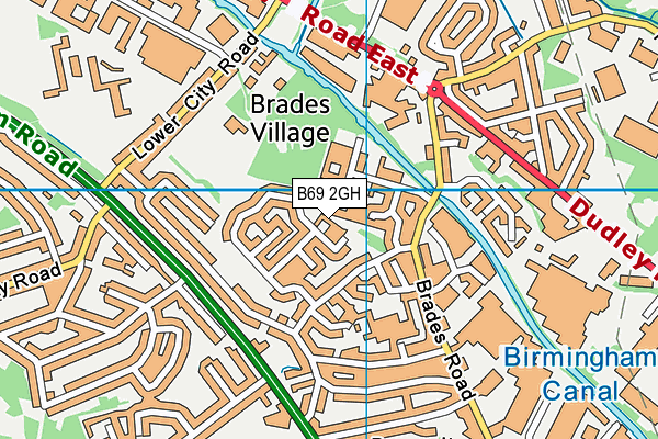 B69 2GH map - OS VectorMap District (Ordnance Survey) B69 2GH map - OS VectorMap District (Ordnance Survey)