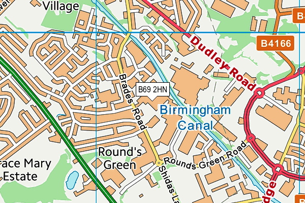 B69 2HN map - OS VectorMap District (Ordnance Survey) B69 2HN map - OS VectorMap District (Ordnance Survey)