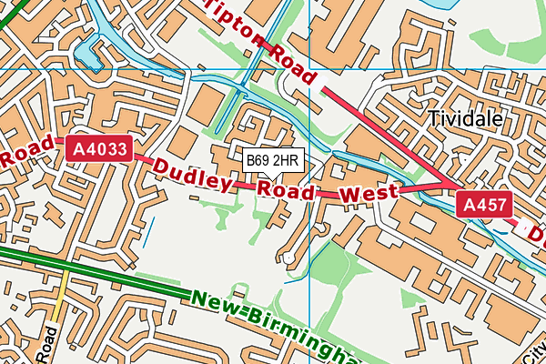 B69 2HR map - OS VectorMap District (Ordnance Survey) B69 2HR map - OS VectorMap District (Ordnance Survey)