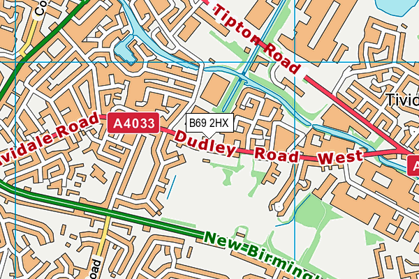 B69 2HX map - OS VectorMap District (Ordnance Survey) B69 2HX map - OS VectorMap District (Ordnance Survey)