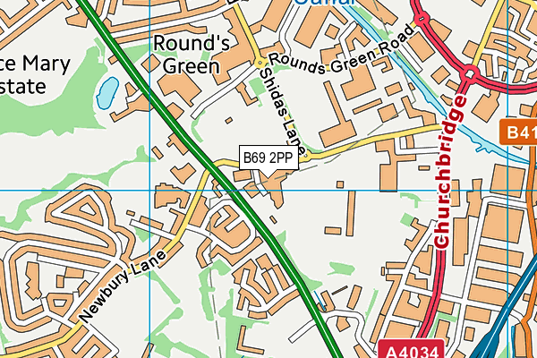B69 2PP map - OS VectorMap District (Ordnance Survey) B69 2PP map - OS VectorMap District (Ordnance Survey)
