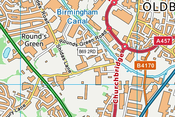 B69 2RD map - OS VectorMap District (Ordnance Survey) B69 2RD map - OS VectorMap District (Ordnance Survey)