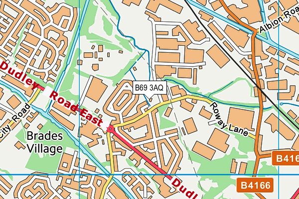 B69 3AQ map - OS VectorMap District (Ordnance Survey) B69 3AQ map - OS VectorMap District (Ordnance Survey)