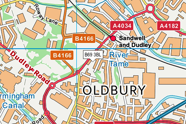 B69 3BL map - OS VectorMap District (Ordnance Survey) B69 3BL map - OS VectorMap District (Ordnance Survey)