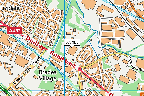 B69 3BU map - OS VectorMap District (Ordnance Survey) B69 3BU map - OS VectorMap District (Ordnance Survey)