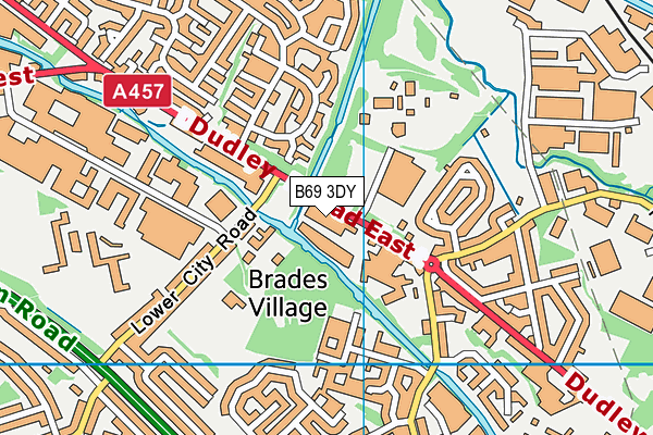 B69 3DY map - OS VectorMap District (Ordnance Survey) B69 3DY map - OS VectorMap District (Ordnance Survey)