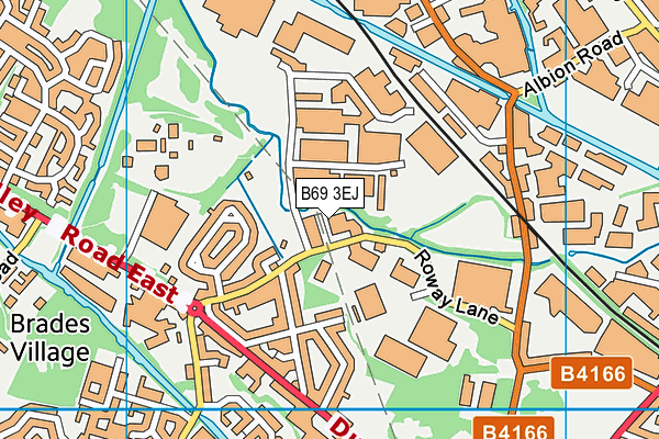 B69 3EJ map - OS VectorMap District (Ordnance Survey) B69 3EJ map - OS VectorMap District (Ordnance Survey)