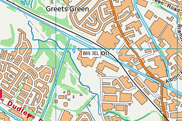 B69 3EL map - OS VectorMap District (Ordnance Survey) B69 3EL map - OS VectorMap District (Ordnance Survey)