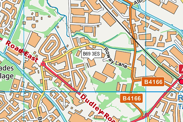 B69 3ES map - OS VectorMap District (Ordnance Survey) B69 3ES map - OS VectorMap District (Ordnance Survey)