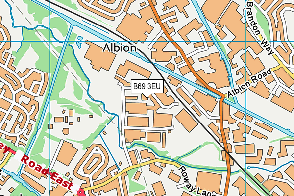 B69 3EU map - OS VectorMap District (Ordnance Survey) B69 3EU map - OS VectorMap District (Ordnance Survey)