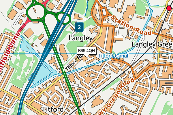 B69 4QH map - OS VectorMap District (Ordnance Survey) B69 4QH map - OS VectorMap District (Ordnance Survey)