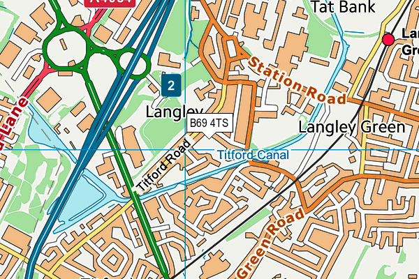 B69 4TS map - OS VectorMap District (Ordnance Survey) B69 4TS map - OS VectorMap District (Ordnance Survey)