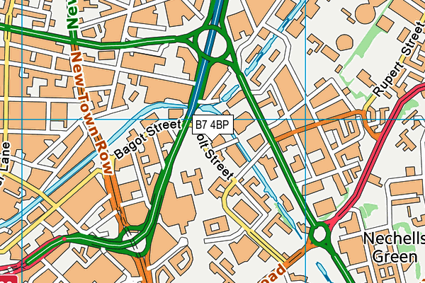B7 4BP map - OS VectorMap District (Ordnance Survey) B7 4BP map - OS VectorMap District (Ordnance Survey)