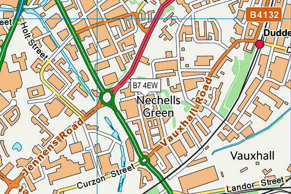 B7 4EW map - OS VectorMap District (Ordnance Survey) B7 4EW map - OS VectorMap District (Ordnance Survey)
