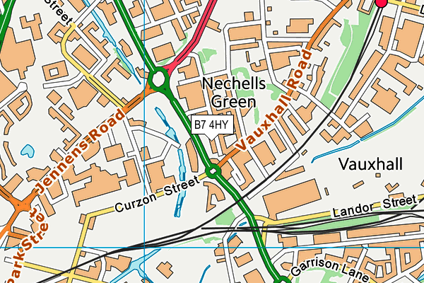 B7 4HY map - OS VectorMap District (Ordnance Survey) B7 4HY map - OS VectorMap District (Ordnance Survey)