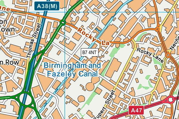B7 4NT map - OS VectorMap District (Ordnance Survey) B7 4NT map - OS VectorMap District (Ordnance Survey)