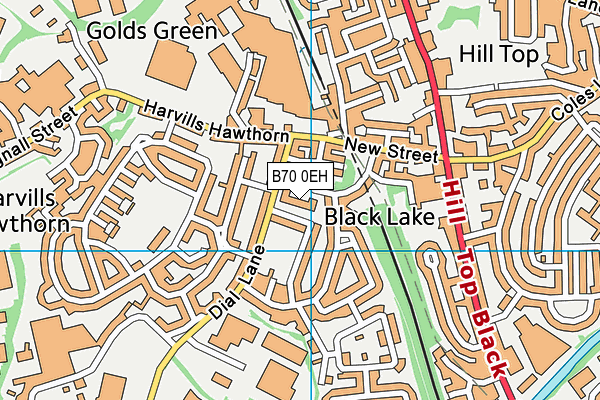 B70 0EH map - OS VectorMap District (Ordnance Survey) B70 0EH map - OS VectorMap District (Ordnance Survey)