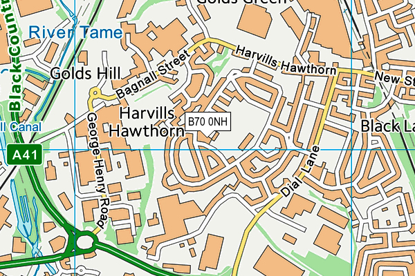 B70 0NH map - OS VectorMap District (Ordnance Survey) B70 0NH map - OS VectorMap District (Ordnance Survey)