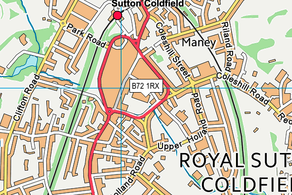 B72 1RX map - OS VectorMap District (Ordnance Survey) B72 1RX map - OS VectorMap District (Ordnance Survey)