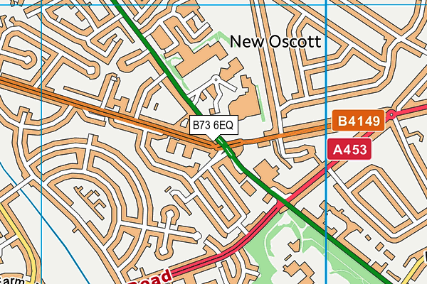 B73 6EQ map - OS VectorMap District (Ordnance Survey) B73 6EQ map - OS VectorMap District (Ordnance Survey)