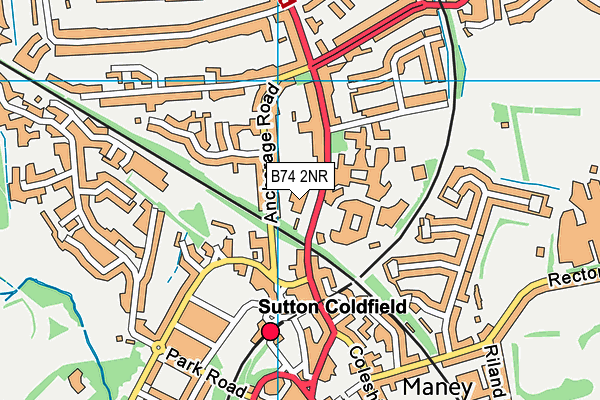 B74 2NR map - OS VectorMap District (Ordnance Survey) B74 2NR map - OS VectorMap District (Ordnance Survey)