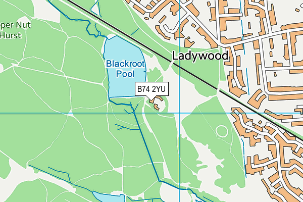B74 2YU map - OS VectorMap District (Ordnance Survey) B74 2YU map - OS VectorMap District (Ordnance Survey)