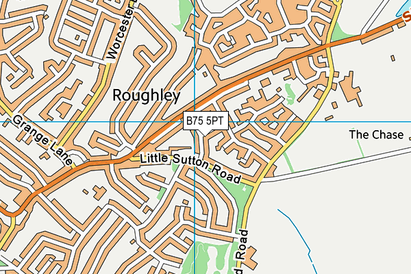 B75 5PT map - OS VectorMap District (Ordnance Survey) B75 5PT map - OS VectorMap District (Ordnance Survey)