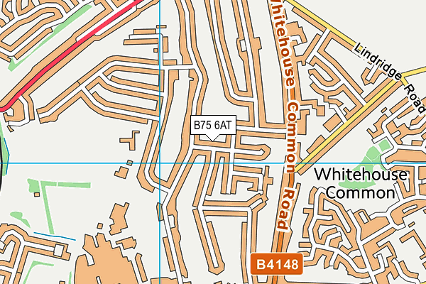 B75 6AT map - OS VectorMap District (Ordnance Survey) B75 6AT map - OS VectorMap District (Ordnance Survey)