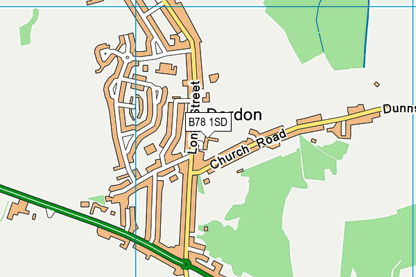 B78 1SD map - OS VectorMap District (Ordnance Survey) B78 1SD map - OS VectorMap District (Ordnance Survey)