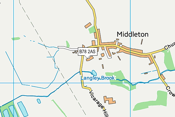 B78 2AS map - OS VectorMap District (Ordnance Survey) B78 2AS map - OS VectorMap District (Ordnance Survey)
