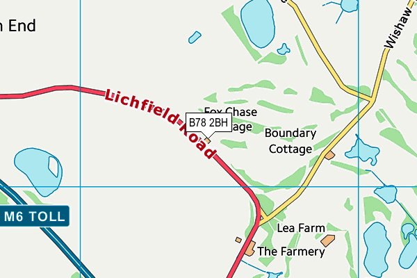 B78 2BH map - OS VectorMap District (Ordnance Survey) B78 2BH map - OS VectorMap District (Ordnance Survey)