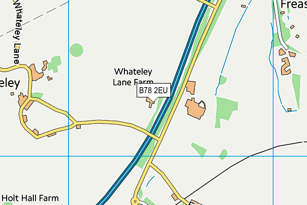 B78 2EU map - OS VectorMap District (Ordnance Survey) B78 2EU map - OS VectorMap District (Ordnance Survey)