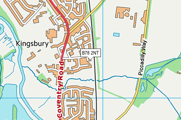 B78 2NT map - OS VectorMap District (Ordnance Survey) B78 2NT map - OS VectorMap District (Ordnance Survey)
